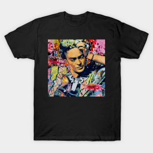 Frida Kahlo pop art T-Shirt